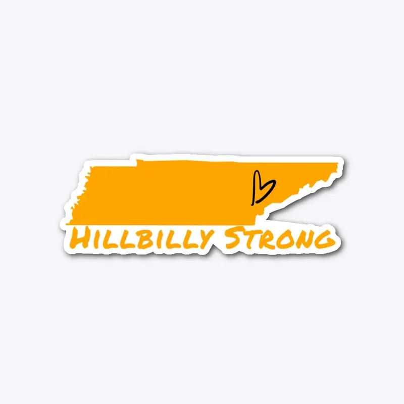 Hillbilly Strong - TN (heart)